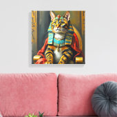 EGYPTISCHE MAU-FARAO 5 CANVAS AFDRUK (Insitu (Woonkamer))
