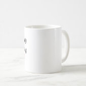 egyptische mau - mok van koffie (Voorkant rechts)