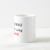 egyptische mau - mok van koffie (Center)