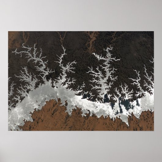 Egyptische meer van Nasser Poster (Voorkant)