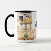 Egyptische Mok voor koninklijk ontwerp (Links)
