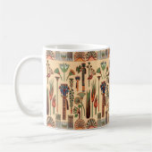 Egyptische mok voor motieven van koffie (Links)