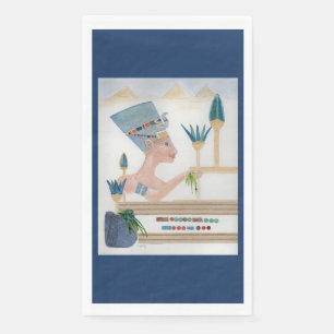 Egyptische Motif Collage Servet