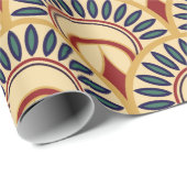 Egyptische Motif Fish Scaless Pattern Cadeaupapier (Rol Hoek)