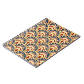 Egyptische Motif Fish Scaless Pattern Notitieboek (Linkerzijde)