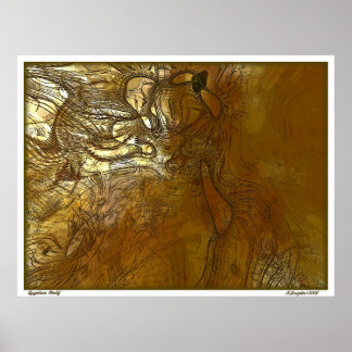 Egyptische Motif Poster