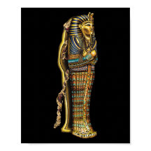 Egyptische mummie in sarcofaag, horror, Halloween