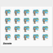 Egyptische mummies oude premium Sticker (Vel)