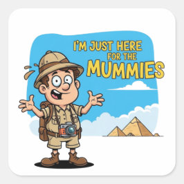 Egyptische mummies oude premium Sticker