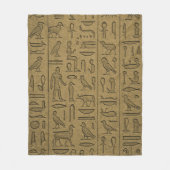 Egyptische muur fleece deken (Voorkant)