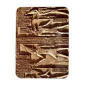 Egyptische muursnijwerk magneet (Verticaal)