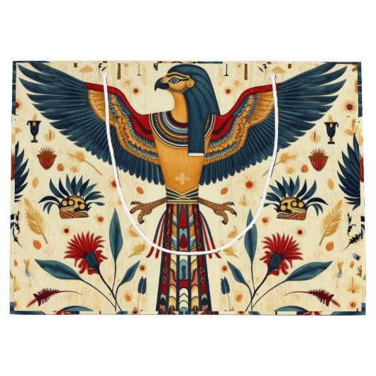 "Egyptische Mystique Decoratieve Tas" Groot Cadeauzakje (Voorkant)