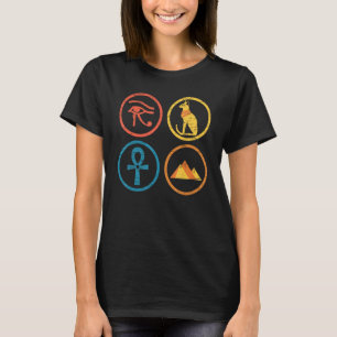 Egyptische Mythologie Egypte Piramide Oude Egypte T-shirt