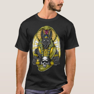 Egyptische mythologie God Anubis T-shirt