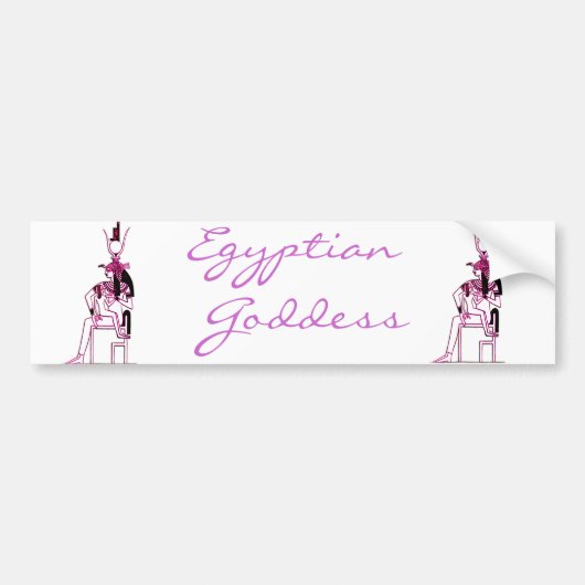 Egyptische mythologie * Isis * Bumpersticker (Voorkant)