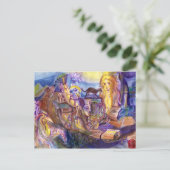 Egyptische nacht briefkaart (Staand voorkant)