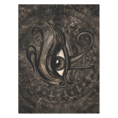 Egyptische ogen voor paarden - Wadjet Digital Art Tafelkleed (Voorkant)