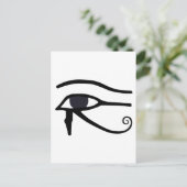 EGYPTISCHE OOG VAN HORUS BRIEFKAART (Staand voorkant)