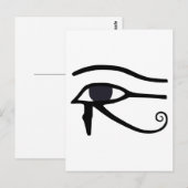 EGYPTISCHE OOG VAN HORUS BRIEFKAART (Voorkant / Achterkant)
