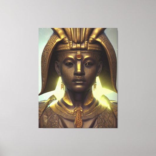 Egyptische Osiris Canvas print (Voorkant)