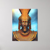 Egyptische Osiris Canvas print (Voorkant)