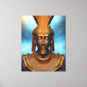 Egyptische Osiris Canvas print