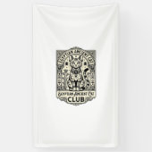 Egyptische Oude Kat Grappige Kat Grafisch - Egypti Spandoek (Verticaal)