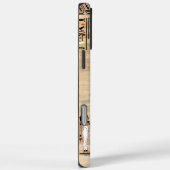 Egyptische oudheid , Egyptische Hieroglyphs op pap Case-Mate iPhone Case (Achterkant / Rechts)