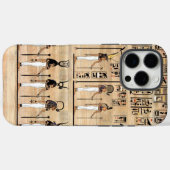 Egyptische oudheid , Egyptische Hieroglyphs op pap Case-Mate iPhone Case (Achterkant (horizontaal))