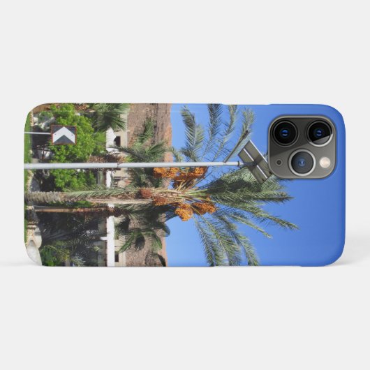 Egyptische palmbomen Case-Mate iPhone case (Achterkant (horizontaal))