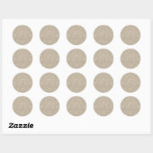 Egyptische Pas Huwelijk Ronde Sticker (Vel)