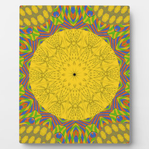 Egyptische Patroon Art Print Fotoplaat