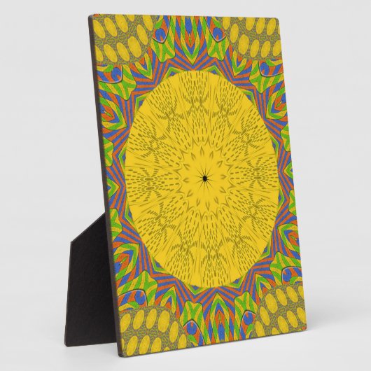 Egyptische Patroon Art Print Fotoplaat (Zijkant)