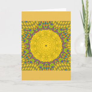 Egyptische Patroon Art Print Kaart