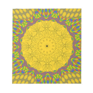 Egyptische Patroon Art Print Notitieblok