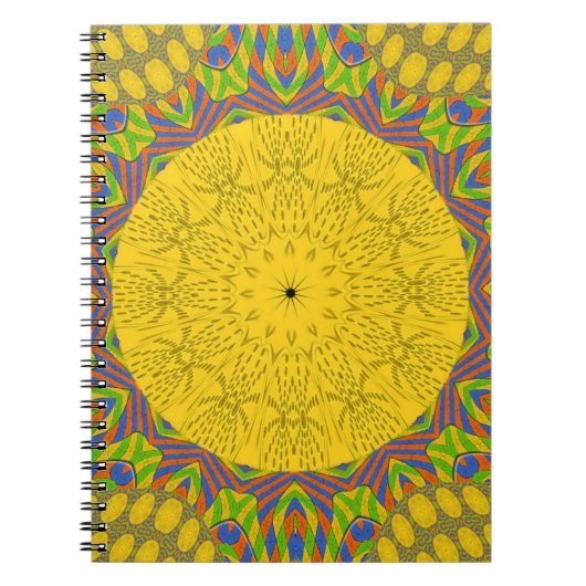 Egyptische Patroon Art Print Notitieboek (Voorkant)