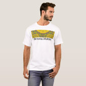 Egyptische Patroon Art Print T-shirt (Voorkant volledig)