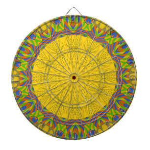 Egyptische patroon kunstprint dartbord