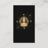 Egyptische piramide Astrology Egypt Sacred Geometr Visitekaartje (Voorkant)