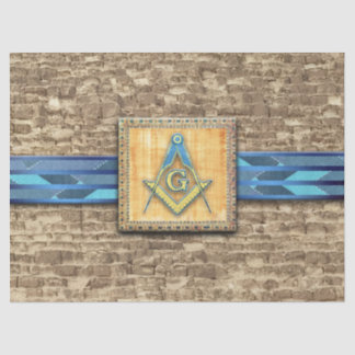 Egyptische piramide Square Compass Tissuepapier