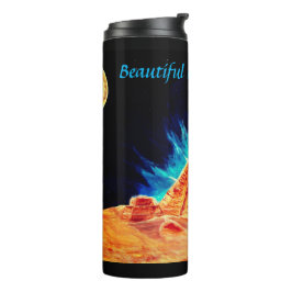 Egyptische piramide Thermal Tumbler Thermosbeker