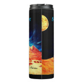 Egyptische piramide Thermal Tumbler Thermosbeker (Achterkant)