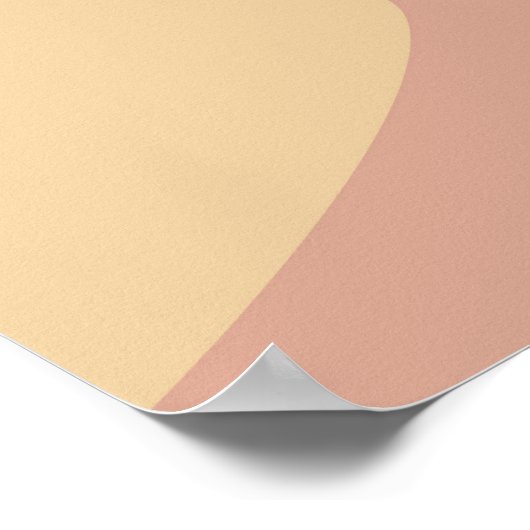 Egyptische piramide zonsondergang:  scène poster (Hoek)