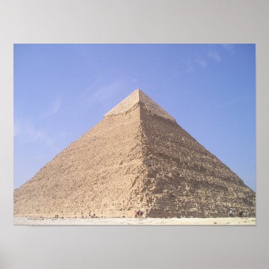 Egyptische piramideposter poster (Voorkant)