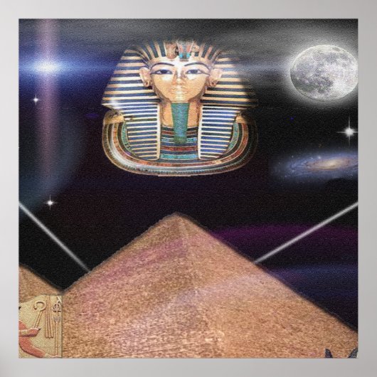 Egyptische piramides poster (Voorkant)