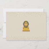 Egyptische Piramides Verjaardagsfeest Foto Egypte Kaart (Achterkant)