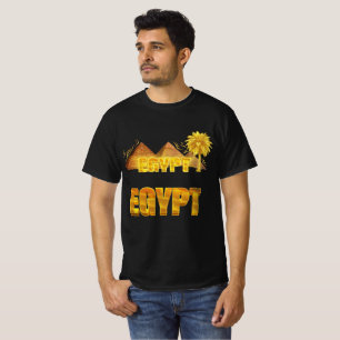 Egyptische piramides & voetbal "Versloeg Argentini T-shirt