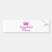 Egyptische prinses bumpersticker (Voorkant)