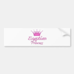 Egyptische prinses bumpersticker