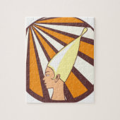 Egyptische prinses legpuzzel (Verticaal)